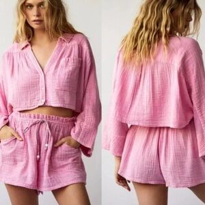 Free People Elora Coverup Set in Pink | M